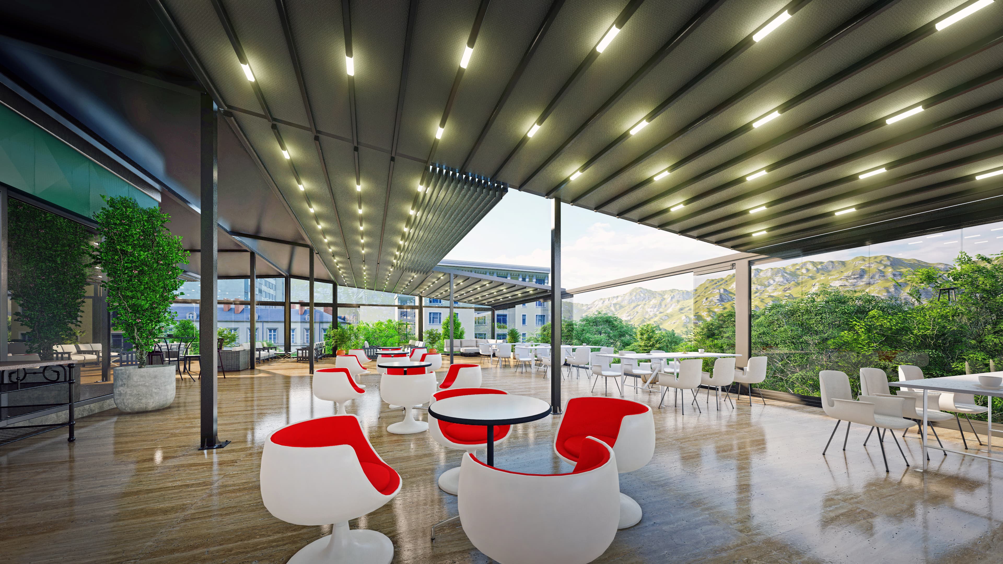 Coastal Resort Terrace